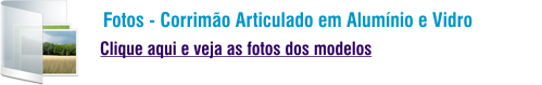 fotos corrimao de aluminio e vidros