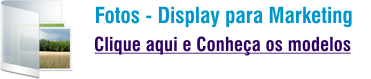 fotos display para marketing